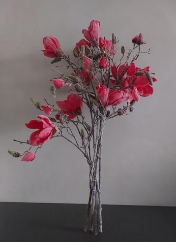 Mooie (kerst/winter) bloementakken, kunst beschikbaar voor biedingen