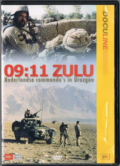 dvd  " 09:11  ZULU " Ned. Commando's in Uruzgan    2007, Cd's en Dvd's, Dvd's | Nederlandstalig, Zo goed als nieuw, Film, Documentaire