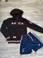 AFCA Ajax vest en short 134/140, Ophalen of Verzenden, Zo goed als nieuw