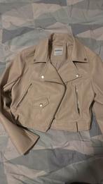 Imitatie leren jasje maat M, Maat 38/40 (M), Beige, Zo goed als nieuw, Bershka
