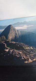 Vliesfotobehang Machu Picchu 3.54x1.80, Huis en Inrichting, Stoffering | Behang, Vliesbehang, Ophalen of Verzenden, Beige