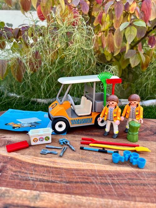 Playmobip zoo verzorgers, Kinderen en Baby's, Speelgoed | Playmobil, Zo goed als nieuw, Ophalen