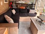 Steigerhouten hoekbank, Tuin en Terras, Tuinsets en Loungesets, Ophalen, Zo goed als nieuw, Steigerhout, Bank