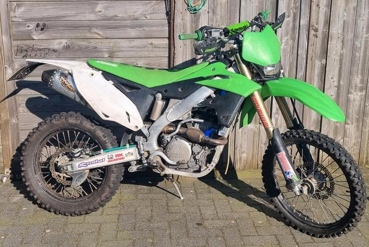 Kawasaki KXF 250cc bj 2014 met NL kenteken, Fietsen en Brommers, Brommers | Crossbrommers, Zo goed als nieuw, Overige merken, Ophalen of Verzenden