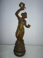 bronze beeld, Antiek en Kunst, Antiek | Koper en Brons, Ophalen, Brons