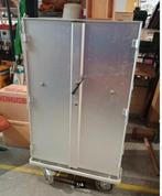 transportkar kast op wielen rvs hotel luchtvaart wasserij?, Huis en Inrichting, Ophalen, ., Zo goed als nieuw, .