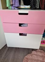 Ikea Stuva ladekast roze 60x50x64, Ophalen, Gebruikt, 50 tot 100 cm, 3 of 4 laden