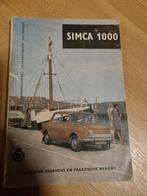 Technische gegevens en praktische wenken voor Simca 1000, Ophalen of Verzenden