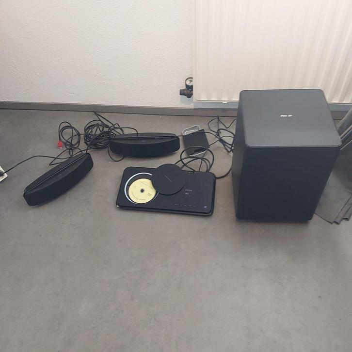 Philips HTS6520 DVD Home Theater Systeem - Goede Staat!, Audio, Tv en Foto, Home Cinema-sets, Gebruikt, Dvd-speler, 5.1-systeem