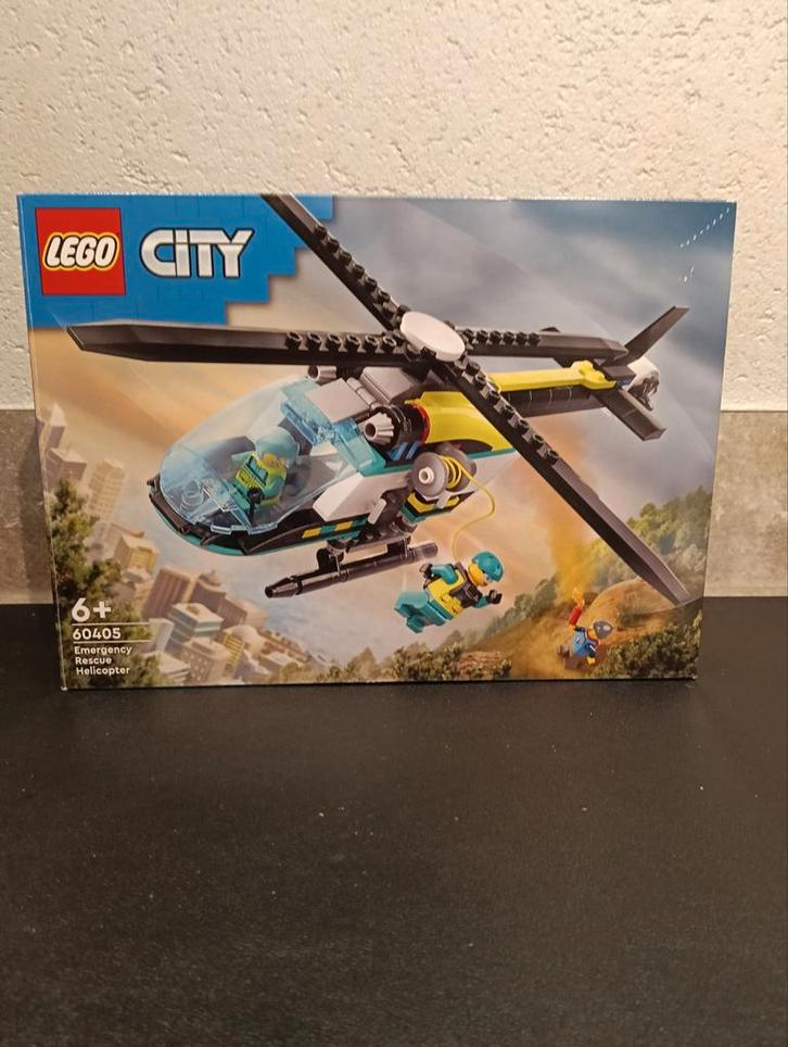 Lego City 60405 Reddingshelikopter Compleet, Kinderen en Baby's, Speelgoed | Duplo en Lego, Ophalen of Verzenden
