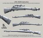 LiveResin 35206 M1C Garand sniper Rifle w/Scope 1/35 Replica, Nieuw, Verzenden