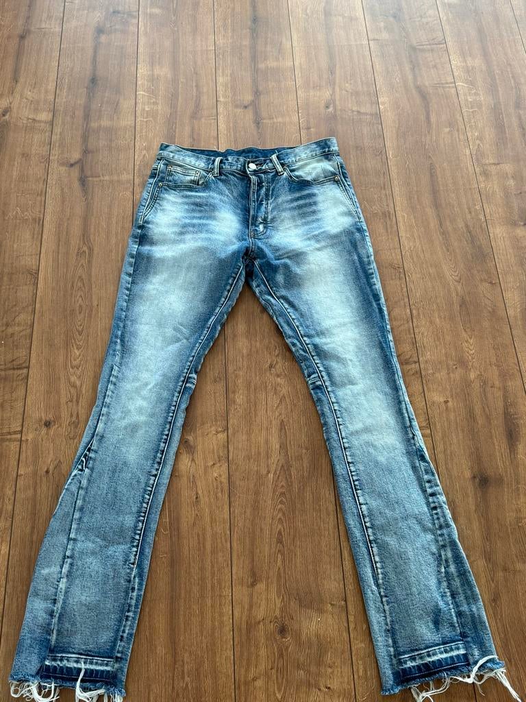 MNML Flared Jeans Maat 31 - Perfecte Staat, Ophalen of Verzenden, Zo goed als nieuw, Blauw