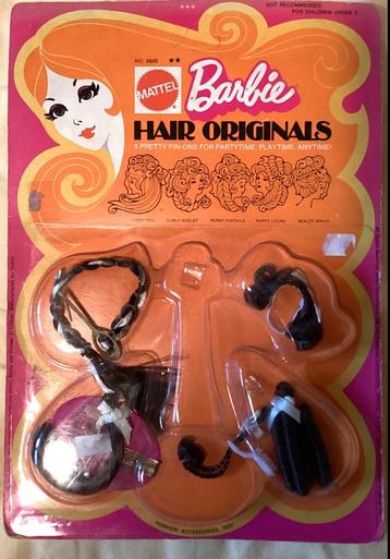 Barbie,Oude 197O brunetteHair Originals ,in verpakking ! OVP