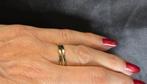 Gouden Vintage bi-color design ring. 2025/869., ., Nieuw, Ophalen of Verzenden, Dame
