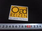 sticker OAD reizen fijne vakantie, Ophalen, Zo goed als nieuw