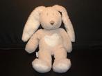 TEDDYKOMPANIET KONIJN TEDDY CREAM PLUCHE WOLLIG ECRU, Verzenden, Nieuw, Overige typen