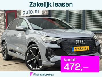 Audi Q4 e-tron 40 S-LINE Competition 77kWh PANORAMADAK l SON beschikbaar voor biedingen