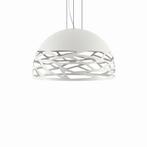 Stalen design hanglamp Lodes Kelly Dome, Huis en Inrichting, Lampen | Hanglampen, Ophalen of Verzenden, Zo goed als nieuw, Minder dan 50 cm