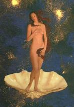 Miss Universe 1995 blote dame in schelp naar Botticelli, Verzenden, 1980 tot heden, Ongelopen, Sterren en Beroemdheden