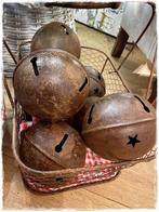 bel roest 14 x 12 cm. voor decoratie., Diversen, Kerst, Venlo, Nieuw, Clayre en eef, Ophalen of Verzenden