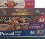 Stevige, fijne puzzels. 1000 en 300 stukjes. ALLE 5 COMPLEET, Hobby en Vrije tijd, Denksport en Puzzels, Ophalen of Verzenden