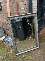 Grote zilveren spiegel (76x106cm), Huis en Inrichting, Woonaccessoires | Spiegels, Gebruikt, 100 tot 150 cm, Ophalen of Verzenden