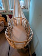 Rotan wieg met hemeltje, Kinderen en Baby's, Babywiegjes en Ledikanten, Ophalen, Nieuw, Wieg