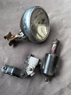 Antieke Phillips fietslamp met dynamo 1930, Ophalen of Verzenden, Gebruikt, Oldtimer, Verlichting