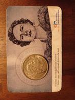 Coincard _ zilveren gulden _ 1966, Postzegels en Munten, Munten | Nederland, Zilver, 1 gulden, Ophalen of Verzenden, Koningin Juliana