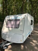 Caravelair Antares 436 uit 2002 (stapelbed en treinzit), Caravans en Kamperen, 75 kg, Kachel, Treinzit, Particulier