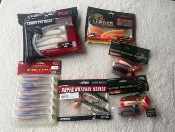 adv 488 / NIEUW mixset 6 pakjes shads beschikbaar voor biedingen