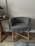 Stoer linnen stoel kaatje, Ophalen, Zo goed als nieuw, 50 tot 75 cm, Landelijk