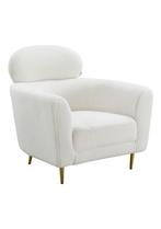 OHNO Furniture Orleans - Teddy Fauteuil - Wit, Niet ingevuld, Nieuw, Ophalen of Verzenden, Niet ingevuld