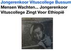 Mensen wachten, 1973, jongerenkoor Vituscollege, Bussum, Ophalen, Zo goed als nieuw, Overige formaten