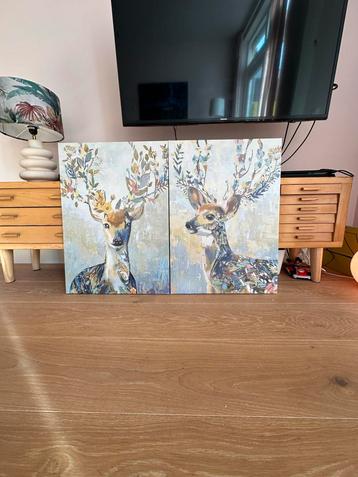 Ikea Bambi prints op schilderijen beschikbaar voor biedingen