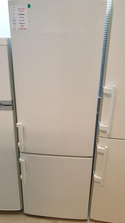 Koel/vries combinatie Liebherr - 2 vrieslades, Witgoed en Apparatuur, Koelkasten en IJskasten, Zo goed als nieuw, Met aparte vriezer
