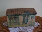 Van VROEGER * blik * huis + dak & afbeeldingen * BIJZONDER *, Ophalen of Verzenden, Gebruikt, Overige, Overige merken