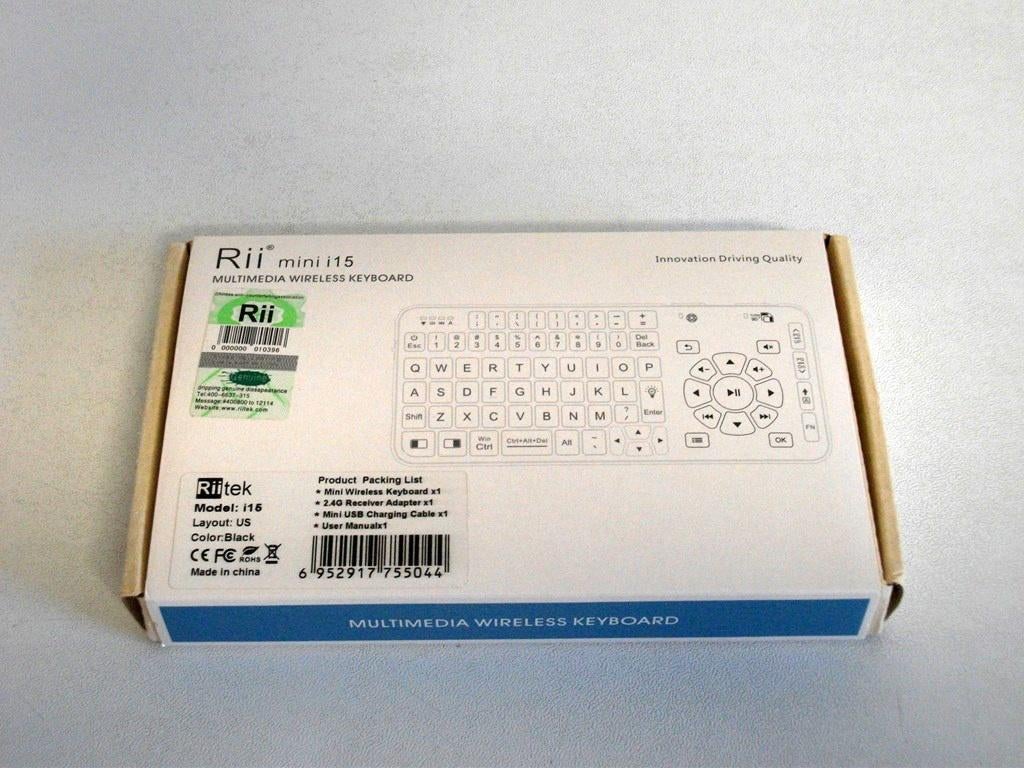 Rii Multimedia Draadloos Toetsenbord RT-MWK12+ Nieuw, Ophalen of Verzenden, Nieuw