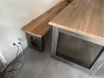Industriële eetkamerbank, Huis en Inrichting, Banken | Sofa's en Chaises Longues, Ophalen, Zo goed als nieuw, Minder dan 75 cm