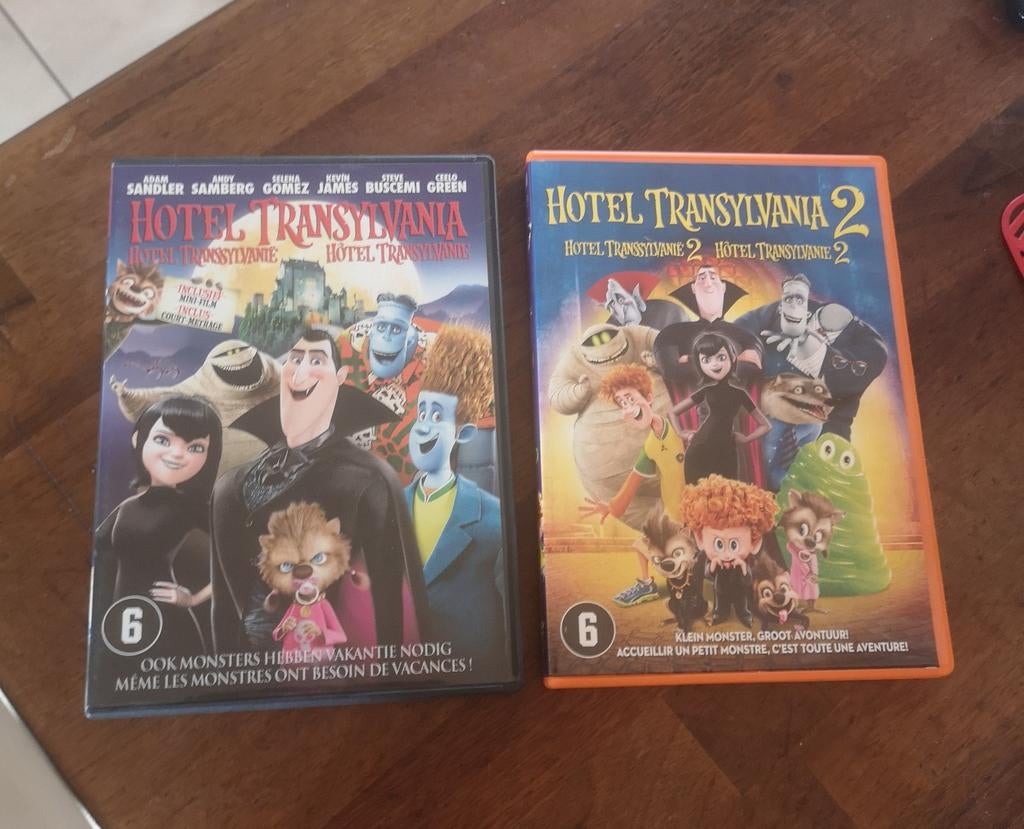 Hotel Transylvania deel 1 en deel 2, Alle leeftijden, Ophalen of Verzenden, Zo goed als nieuw