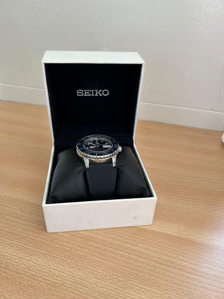 seiko SNZH53K1, Sieraden, Tassen en Uiterlijk, Horloges | Heren, Gebruikt, Polshorloge, Seiko, Staal, Staal, Ophalen of Verzenden