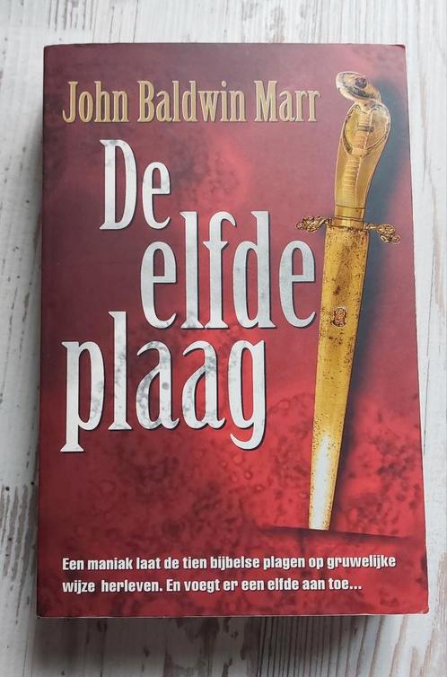 De elfde plaag - John Baldwin Marr, Boeken, Thrillers, Gelezen, Ophalen of Verzenden