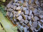 Natuursteen keitjes, Tuin en Terras, Grind, Keien en Split, Ophalen, Zo goed als nieuw, Graniet