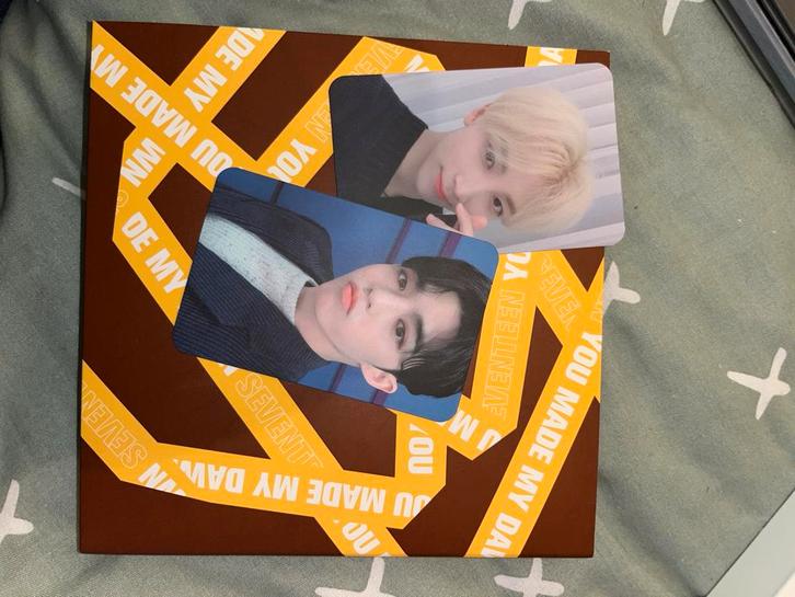 SEVENTEEN You Made my Dawn Album + photocards, Verzamelen, Muziek, Artiesten en Beroemdheden, Zo goed als nieuw, Cd of Plaat, Ophalen of Verzenden