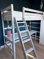 Houten Hoogslaper 90x200, Ophalen, Gebruikt, Hoogslaper