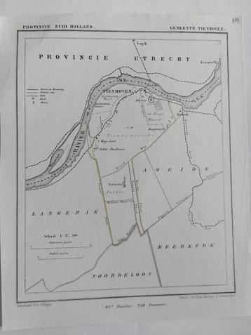 179 / Tienhoven Jaarsveld Lopik Litho door J. Kuyper beschikbaar voor biedingen