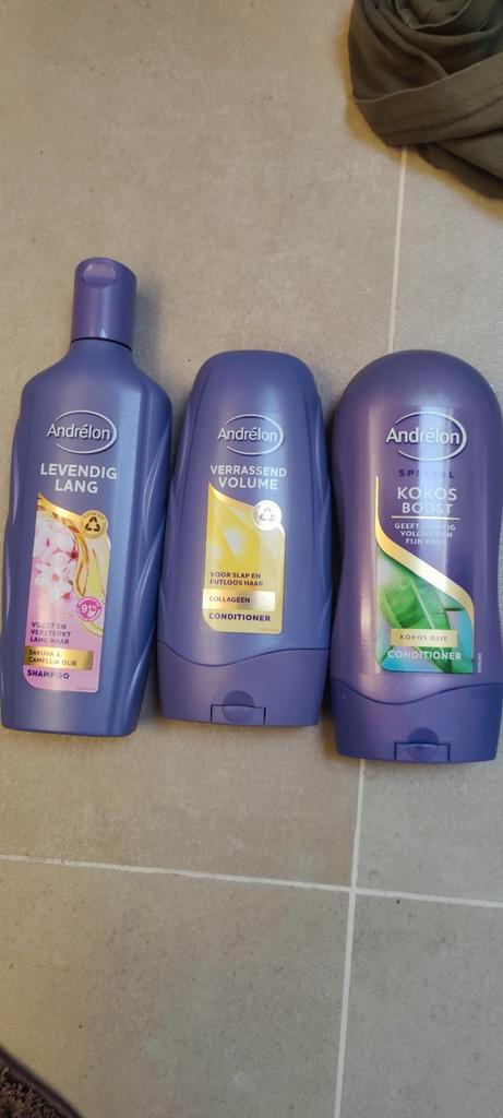 Andrelon shampoo en conditioner, Sieraden, Tassen en Uiterlijk, Uiterlijk | Haarverzorging, Zo goed als nieuw, Ophalen of Verzenden