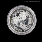 Herdenkingspenning Bedreigde dieren, Ophalen, Zilver