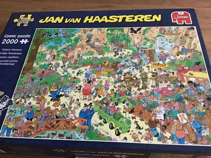Jan van Haasteren puzzels, Hobby en Vrije tijd, Denksport en Puzzels, Zo goed als nieuw, Legpuzzel, Meer dan 1500 stukjes, Ophalen of Verzenden
