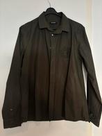 Balmain donkergroen hemd met logo maat 42, Balmain, Ophalen of Verzenden, Zo goed als nieuw, Halswijdte 41/42 (L)